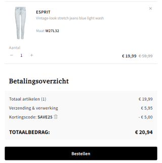 25% extra korting op bijna alles bij Otrium