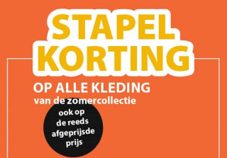 Tot 50% stapelkorting op alle zomerkleding bij terStal