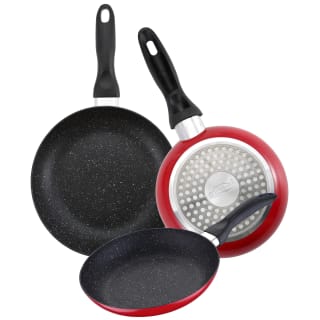 Set De 3 Sartenes San Ignacio Con Revestimiento En Mármol Rojo por 10,90€.