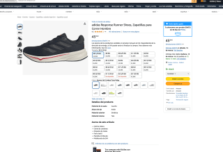 Zapatillas Adidas Response Runner Shoes para correr Hombre por solo 45,99€