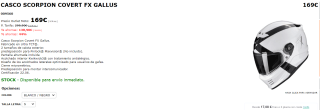 Casco Scorpion Covert FX Gallus por 169€