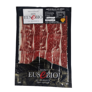 1 kg Jamón de bellota 100% ibérico loncheado al vacío en 10 sobres por solo 69,95€