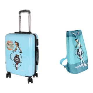 Maleta de Cabina Cállate la Boca Dolce vita Bolsa 39 x 22 x 57 cm + bolsa por 30,52€