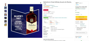 Ballantine's Finest Whisky Escocés de Mezcla, 1.5L por 19,39€