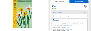 Lego 40747 : Les Jonquilles à 8,98€