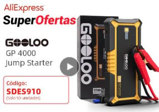 GOOLOO- Arrancador de batería externa para coche por 105,01€