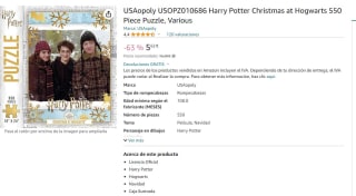 Puzzle Harry Potter Christmas at Hogwarts 550 piezas por 3,95€