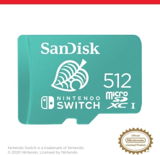 SanDisk Nintendo Switch 512GB MicroSDXC Geheugenkaart voor €48,81 bij AMazon