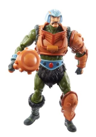 Figura de acción Man-At-Arms Muñeco articulado de juguete Masters del Universo Revelation MOTU por 13,50€.