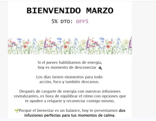 5% descuento desde Pompadour