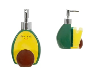Dispensador de jabón cocina aguacate + Jarra cristal regalo por 2€