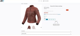 Chaqueta de moto REVIT ECLIPSE Mujer por 63,54€