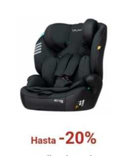 Hasta -20% descuento en sillas coche bebé