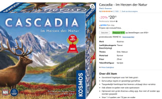 Cascadia bordspel (Duits) voor €20,33 met Amazon prime