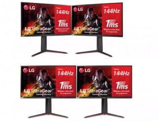 2 Monitores Setup Gaming LG UltraGear 27" QHD 165Hz 1ms por 529€