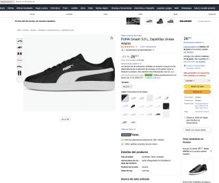 Zapatillas PUMA Smash 3.0 L Unisex Adulto por 22,91€