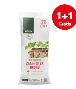1+1 gratis op alle Welkoop tuin- en potgrond
