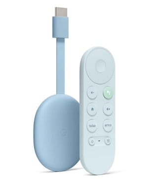 Google Chromecast con Google TV color cielo o nieve por 45€