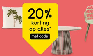 20% korting op bijna alles bij Leenbakker