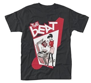 The Beat - Record Player Girl Tee T-Shirt for £9.82