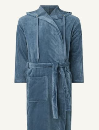 Vandyck Rio badjas unisex (staalblauw) voor €34,97 bij De Bijenkorf