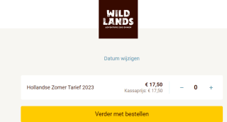 Ticket Wildlands adventure zoo Emmen voor €17,50