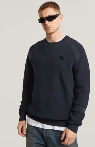 G-STAR Trui in Navy voor €44,97 dmv code bij G-star