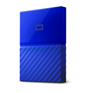 2 stuks Recertified WD My Passport 2TB externe harde schijf voor €59,19 in de WD Store