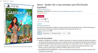 Juego Garden Life PS5 versión española por 12,72€