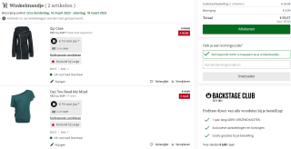 €15 korting bij besteding vanaf €60 bij Large