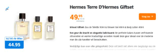 Terre d'Hermes giftset voor €49,99 bij AH