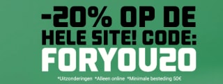 20% extra korting op het gehele Footlocker assortiment incl. de sale