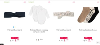 Prénatal sale met 15% extra kassakorting op de sale tot 60%