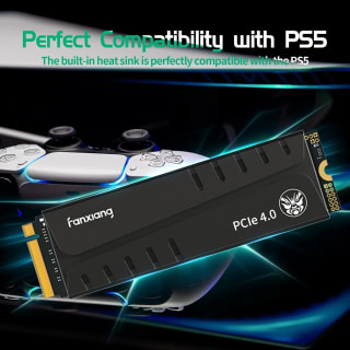 SSD Fanxiang S770 4TB M.2 PCIe 4.0 con disipador compatible PS5 por 207,91€
