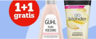 Tot 50% korting en 1 + 1 gratis op John Frieda & Guhl bij Bol