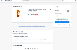 Pack de 2 alargadores de enchufe de 10m por solo 18,70€