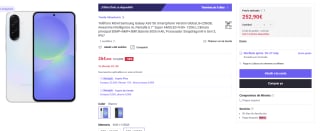 Samsung Galaxy A36 5G de 8GB/128GB por 252,90€