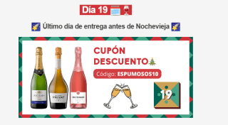 -10% DTO para compras superiores a 60€ durante 24h
