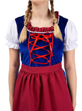 Disfraz de Tirolesa deluxe para mujer por 9,97€