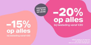 Tot 20% korting op bijna alles alleen vanavond bij vanHaren