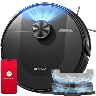 Ultenic D10 Robot Aspirador y Fregasuelos con Navegación Láser, 5000Pa por 83,52€