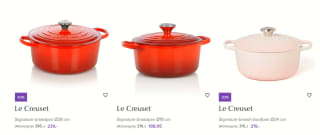 Le Creuset braadpannen met tot wel 40% korting bij de Bijenkorf