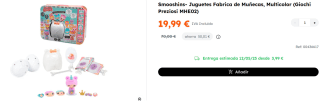 Smooshins- Juguetes Fabrica de Muñecas por 19.99€