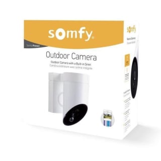 Somfy Outdoor Beveiligingscamera wit of zwart voor €109 bij de Mediamarkt