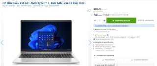 HP EliteBook 655 15.6 inch G9 (5Y3L7EA) voor €469,79 bij Max ICT