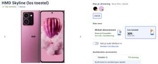 HMD Skyline - 12GB/256GB - Roze voor €309 bij Mobiel