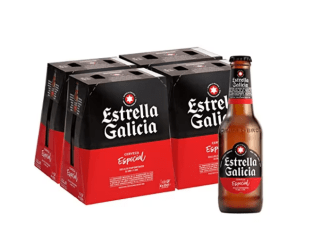 Cerveza Estrella Galicia Especial Pack botellines 24 x 25 cl por 13,02€