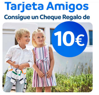 Cheque Regalo de 10€ en Mayoral