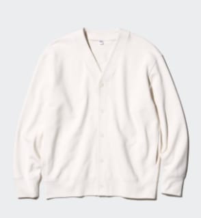 Uniqlo 100% Cotton Sweat Cardigan - £12.90