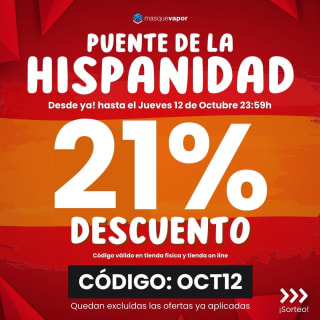 Descuento 21% Puente de la Hispanidad